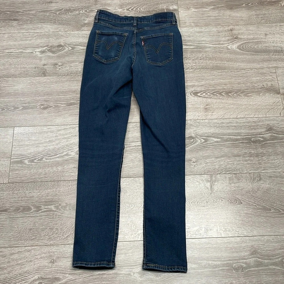 Levi’s Classic Mid Rise Skinny Denim Jeans 27 - Picture 15 of 16